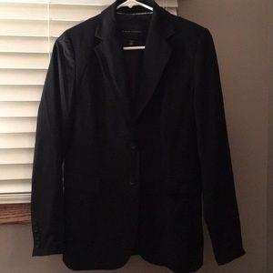Long Fitted Black Blazer